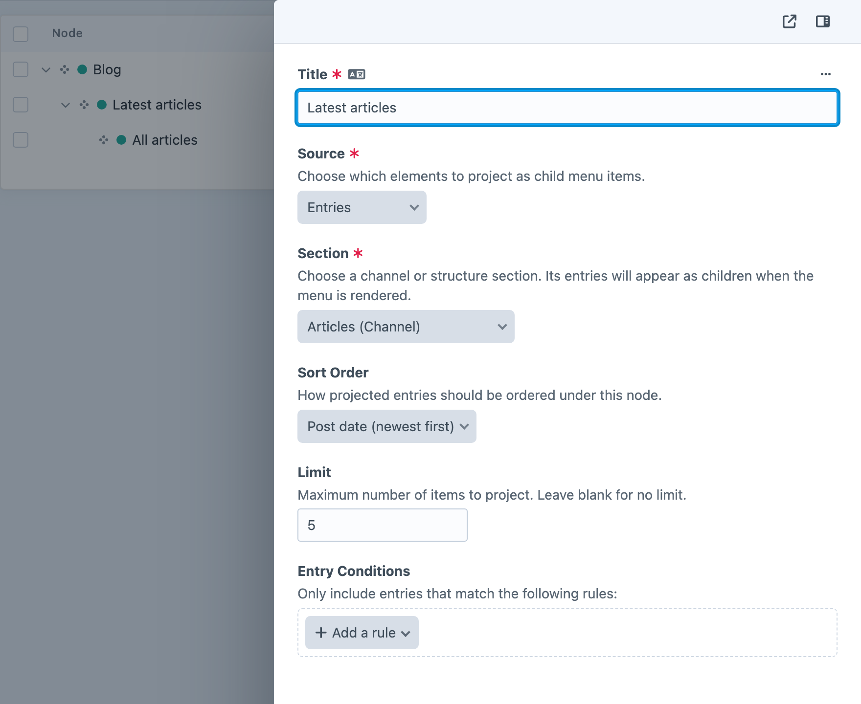 Nav4 dynamic add