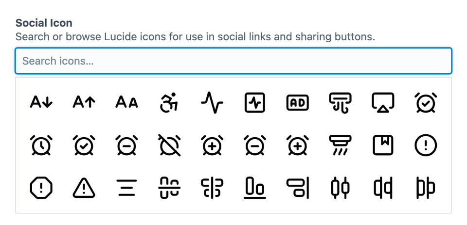 Plugin kit2 icon picker controls