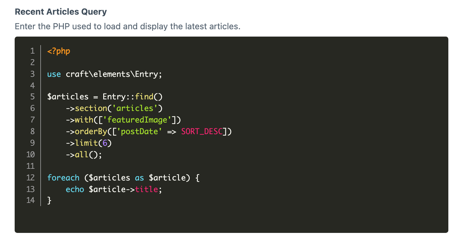 Editing highlighted code in a Prism field