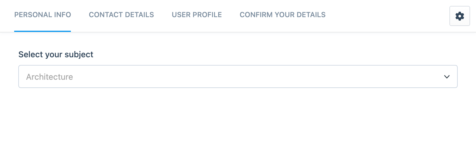 A four-page form in Formie’s Craft 5 form builder.