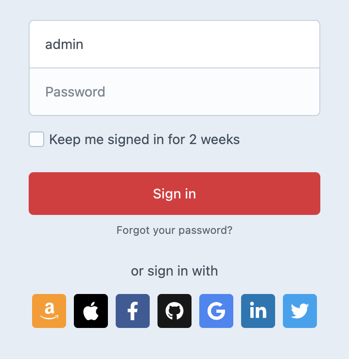 Social Login