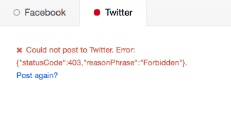 Panel Error